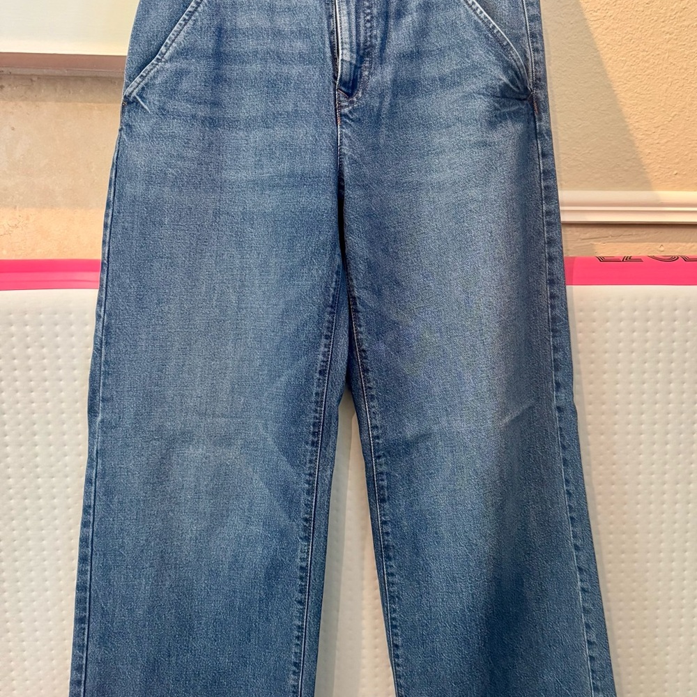 Banana Republic High-Rise Blue Trousers